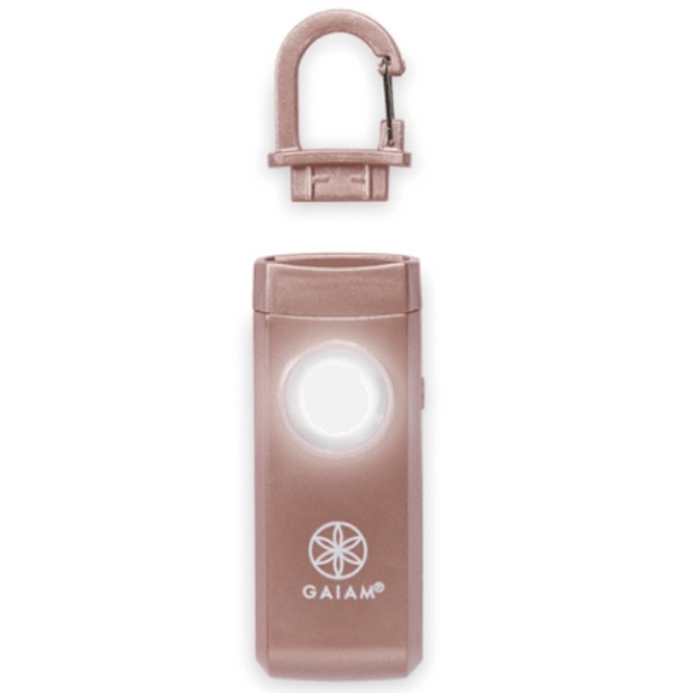 GAIAM Safety Alarm in Metallic Pink